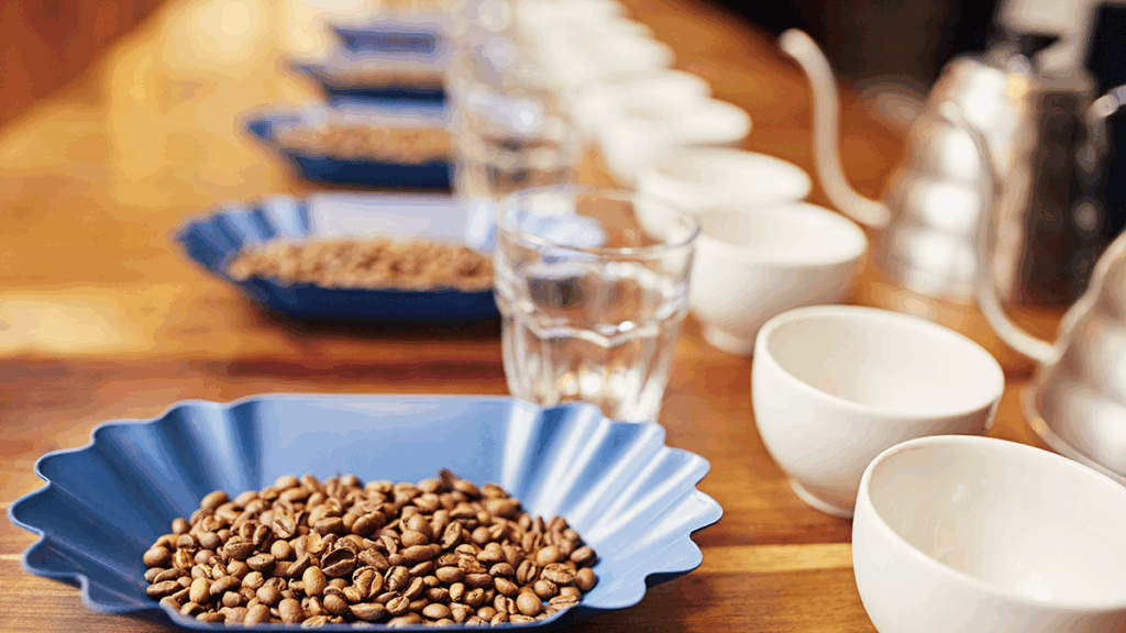 Coffee blend recommendations from AI quality assessment platform