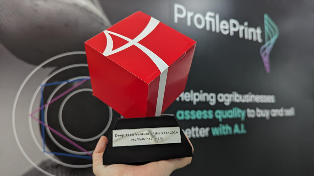 ProfilePrint press release: Winner of ASEAN Deep Tech Venture of the Year 2024